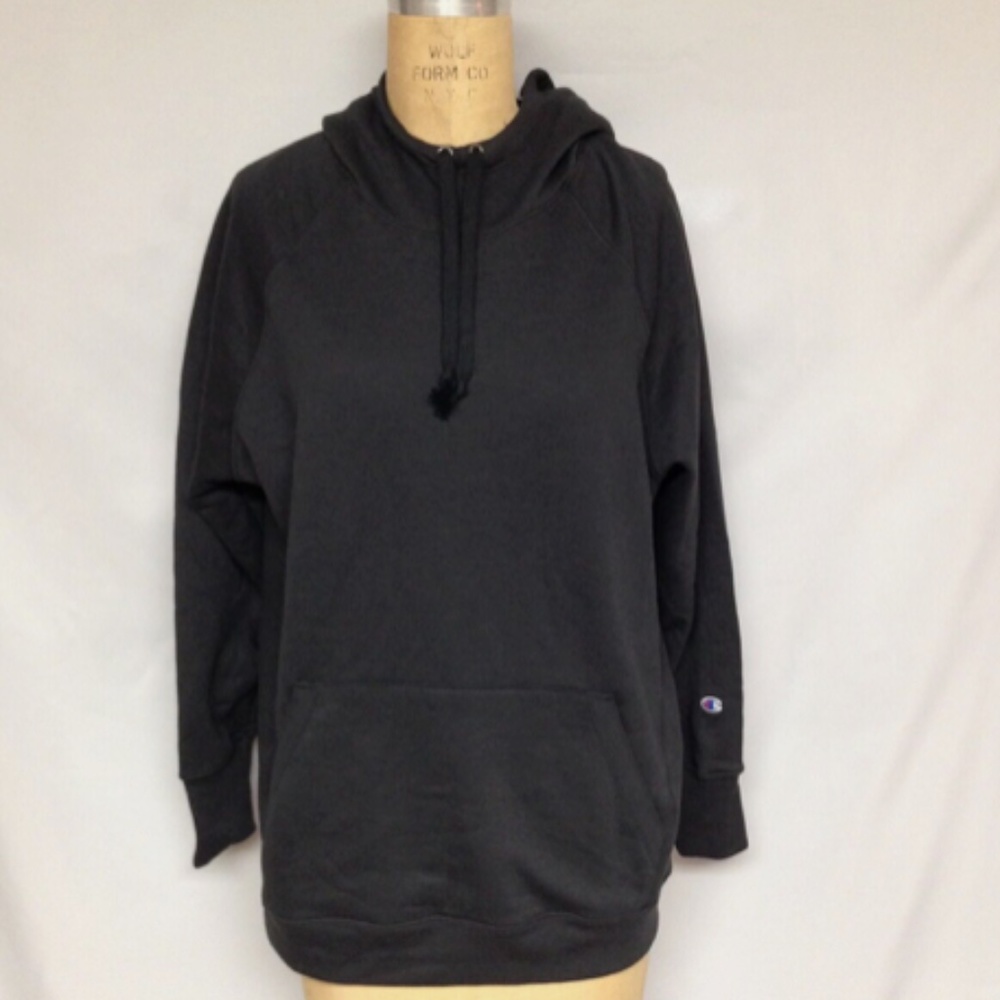 Champion Women's Fleece Pullover Hoodie QW140 001 Black 1X , 2X , 3X NWT $45